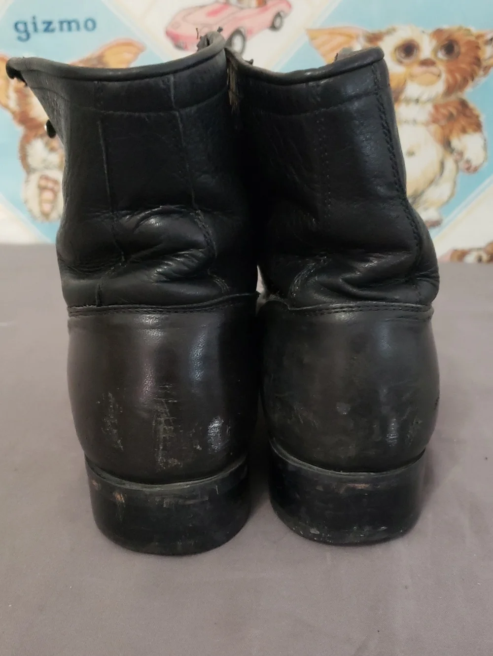 Justin Boots rugged black